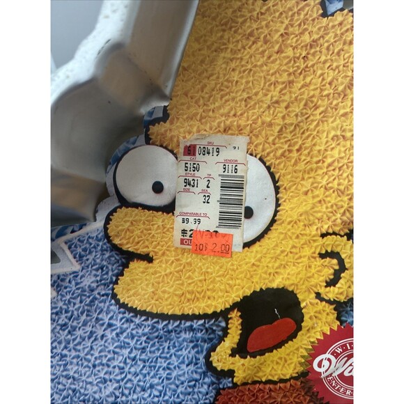 Vintage Wilton Cake Pan SIMPSONS Bart Simpson 1990 Happy Birthday, Man! Cool 90s - Picture 3 of 5